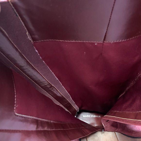 Marc Fisher Mid Calf Suede/leather Boot - Picture 6 of 13